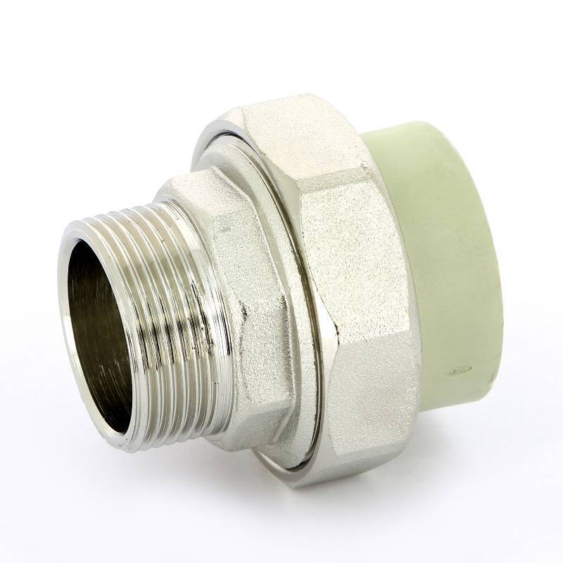 Муфта полипропиленовая FV-Plast разъемная с наружной резьбой 40x1 1/4 237040