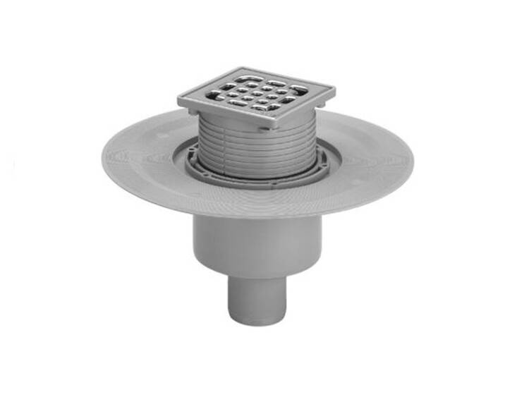 Трап для душа Viega Advantix 265x265x140 мм хром 556914