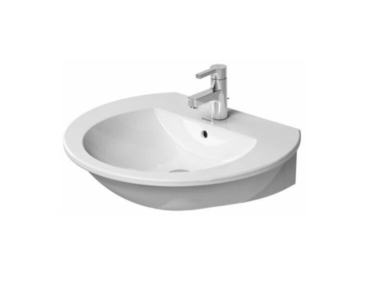 Раковина Duravit Darling New 650x550x185 мм подвесная 2621650000