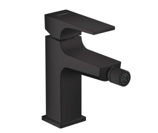 Смеситель для биде Hansgrohe Metropol черный матовый 32520670