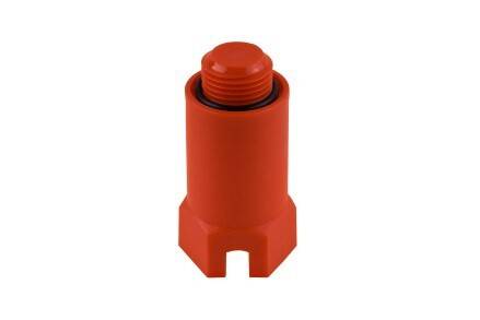 Заглушка для испытаний Tiemme Premium 1/2 дюйма длинная красная TZK56104