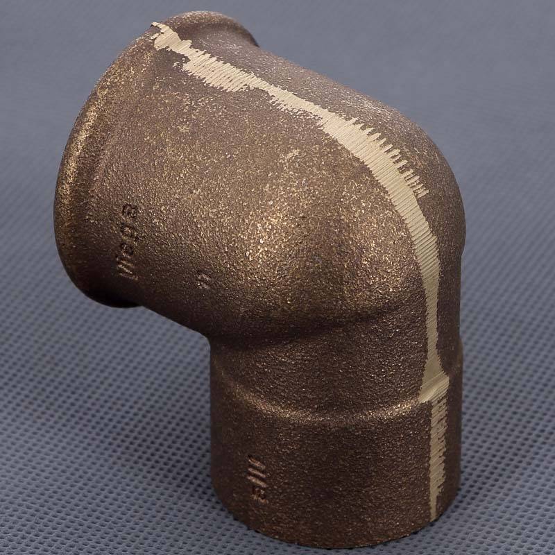 Угол 90° бронзовый Viega пайка-ВР 42х1 1/2 166397