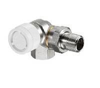 Вентиль термостатический Oventrop AV 9 угловой трехосевой DN 15 1/2 ВН левый 1183472