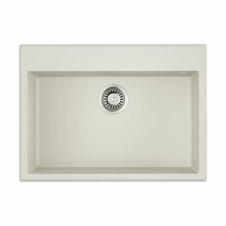 Кухонная мойка OMOIKIRI Tedori 68-P 680x500 мм белый 4993967