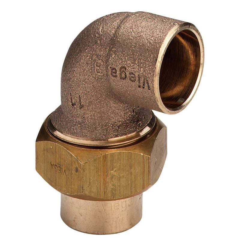 Разъемное соединение угловое Viega 94096 пайка-пайка 28 мм 146368