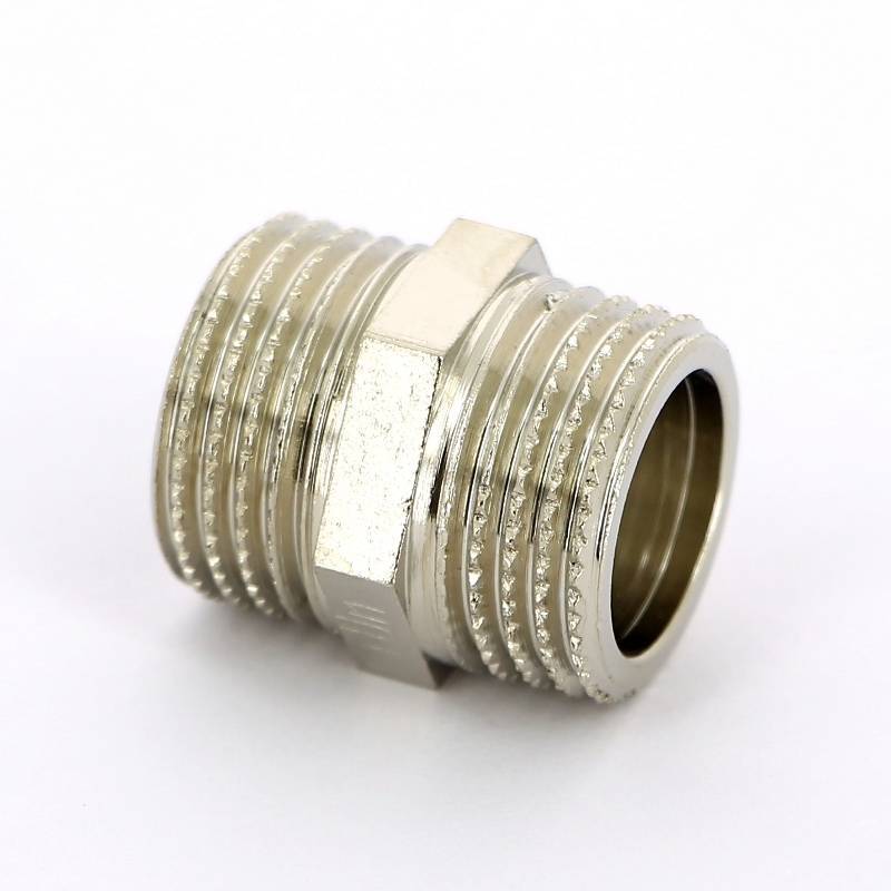 Ниппель резьбовой Tiemme 1 НН никелированный 1500070