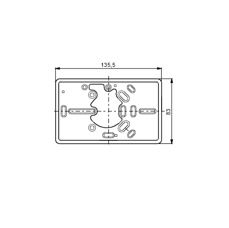 Крышка промежуточная для контроллера Viessmann белая 0362239001
