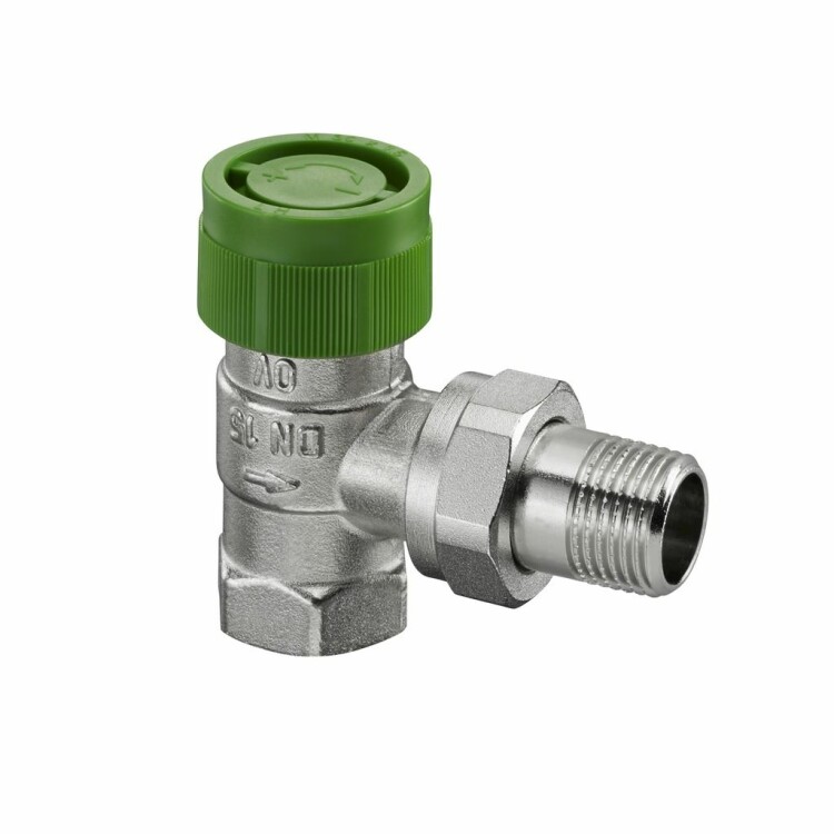 Вентиль термостатический Oventrop серия AZV угловой DN 15 1/2 ВН 1187504