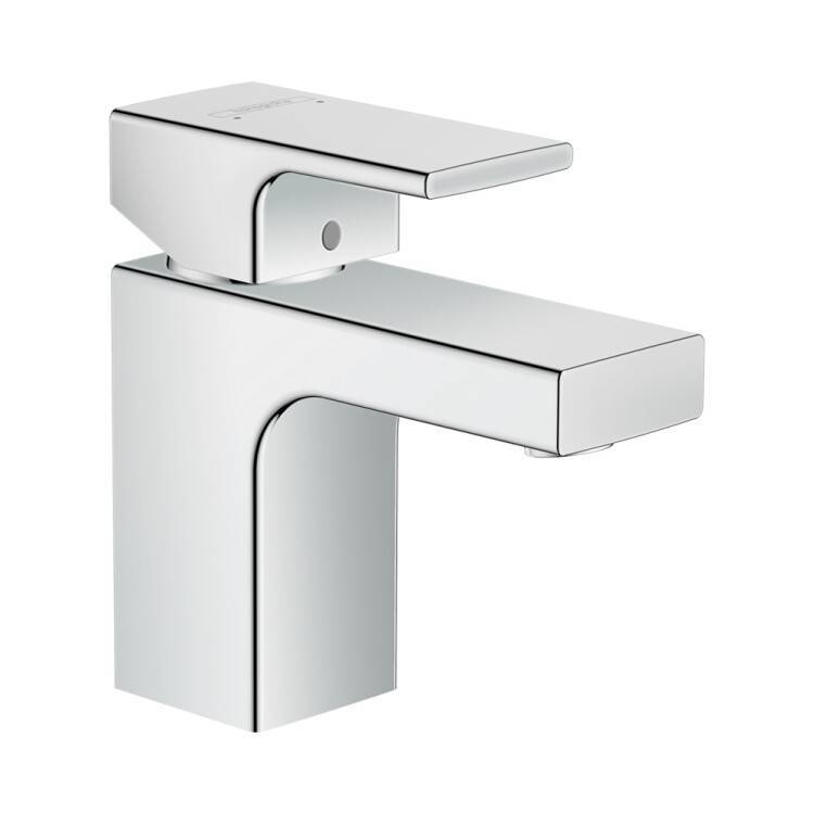 Смеситель для раковины Hansgrohe Vernis Shape 100 с донным клапаном хром 71567000