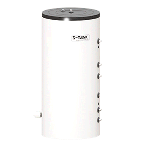 Водонагреватель косвенного нагрева S-Tank SOLAR SS 3000 из нержавеющей стали с одним ТО 3000 л SOLAR SS 3000