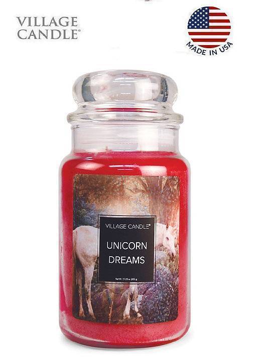 Ароматическая свеча Village Candle Мечты единорога 602 г 10192
