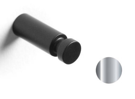 Крючок одинарный Bertocci Trecento хром 12548150000