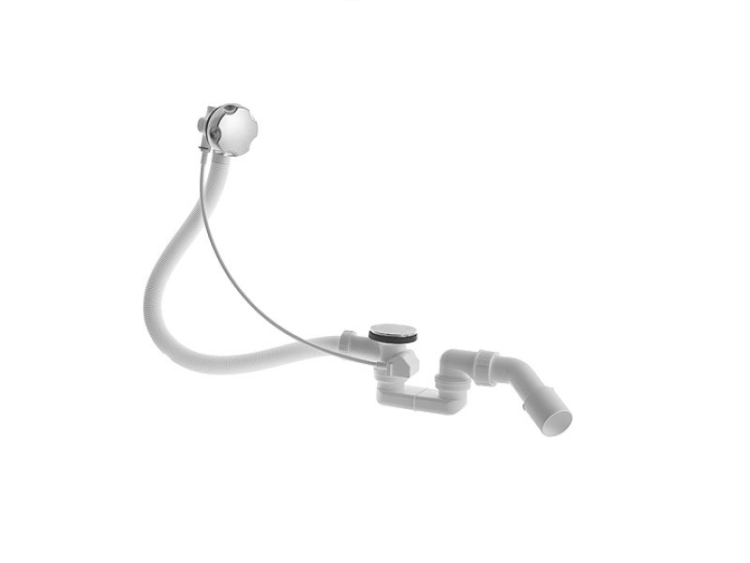 Слив-перелив для ванны Duravit D-Code полуавтоматический хром 79022500000100089013099098000