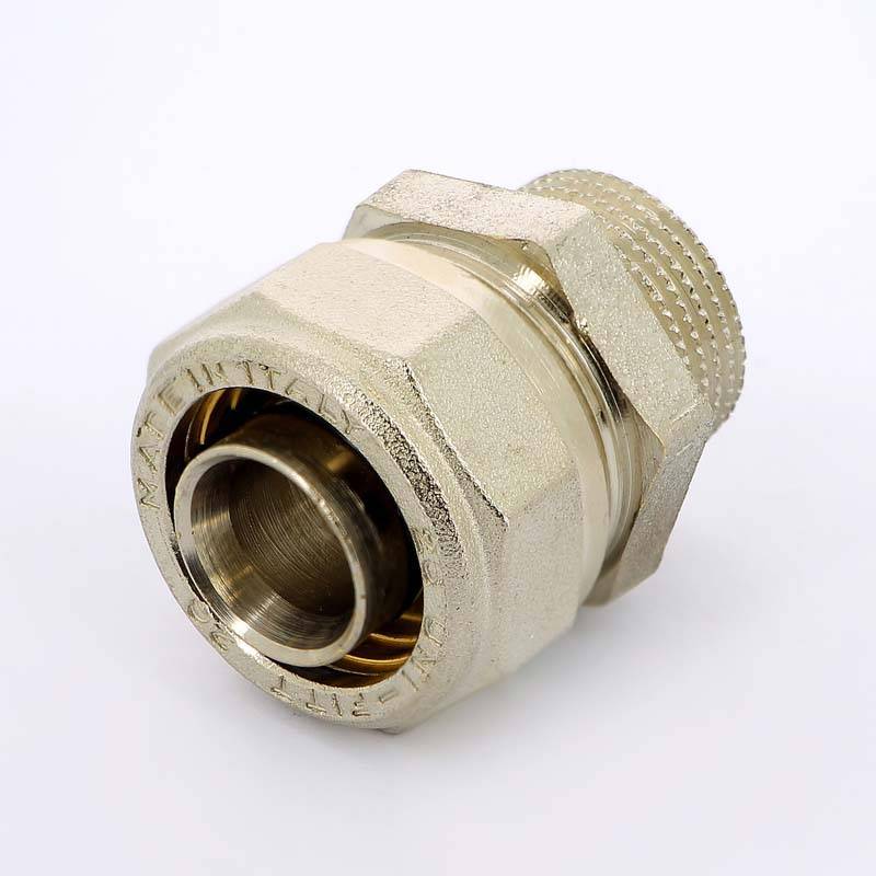 Муфта обжимная Uni-Fitt никелированная 26х3/4 НР 662N8300