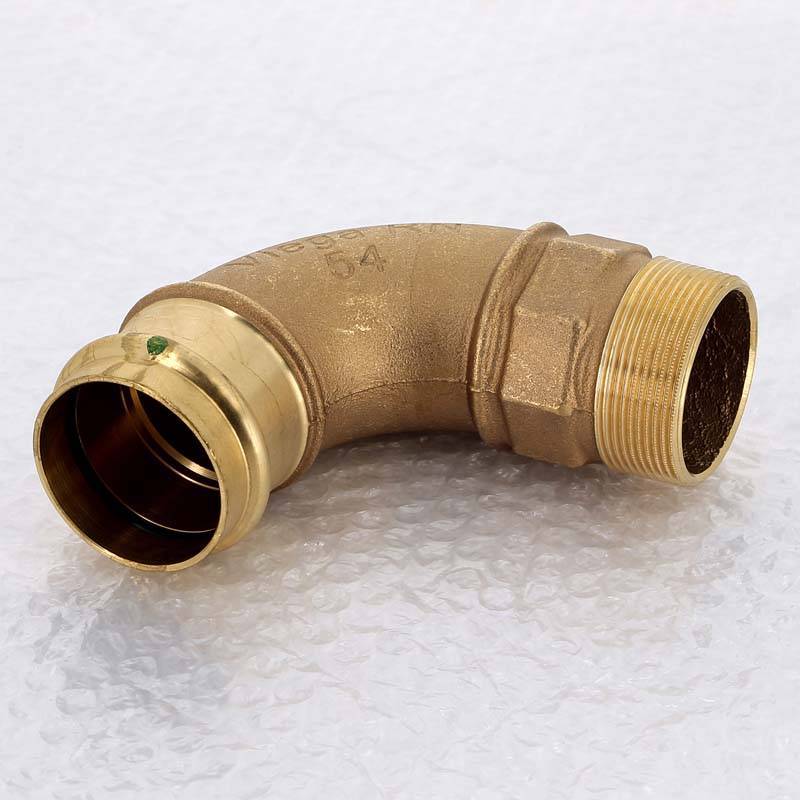 Угол пресс-Н бронза Viega Sanpress 54x2 197988