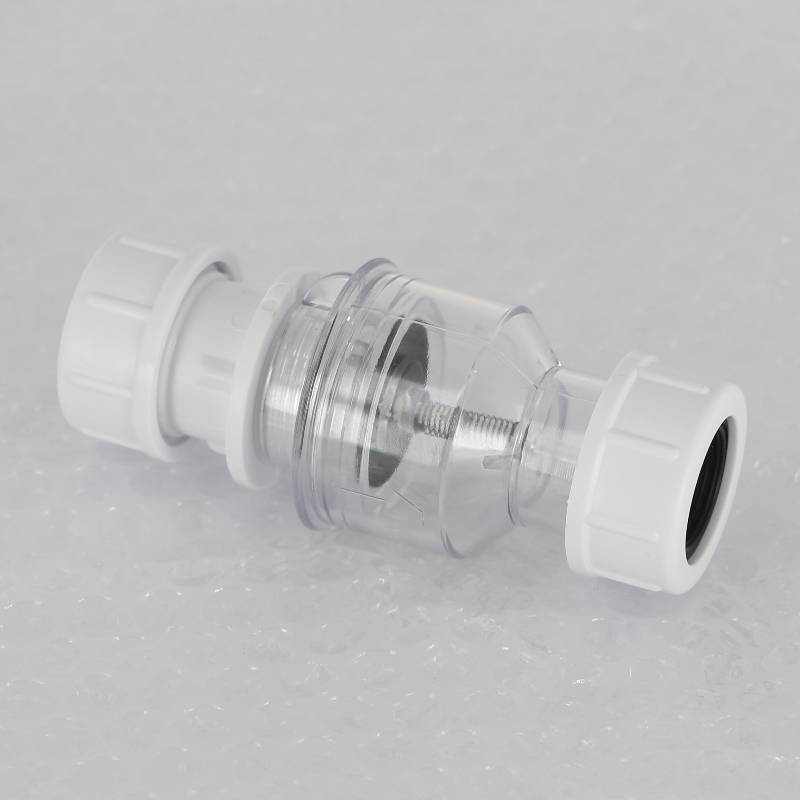 Клапан обратный McAlpine 19-23 мм вертикальный компрессионный прозрачный TUN5-CL