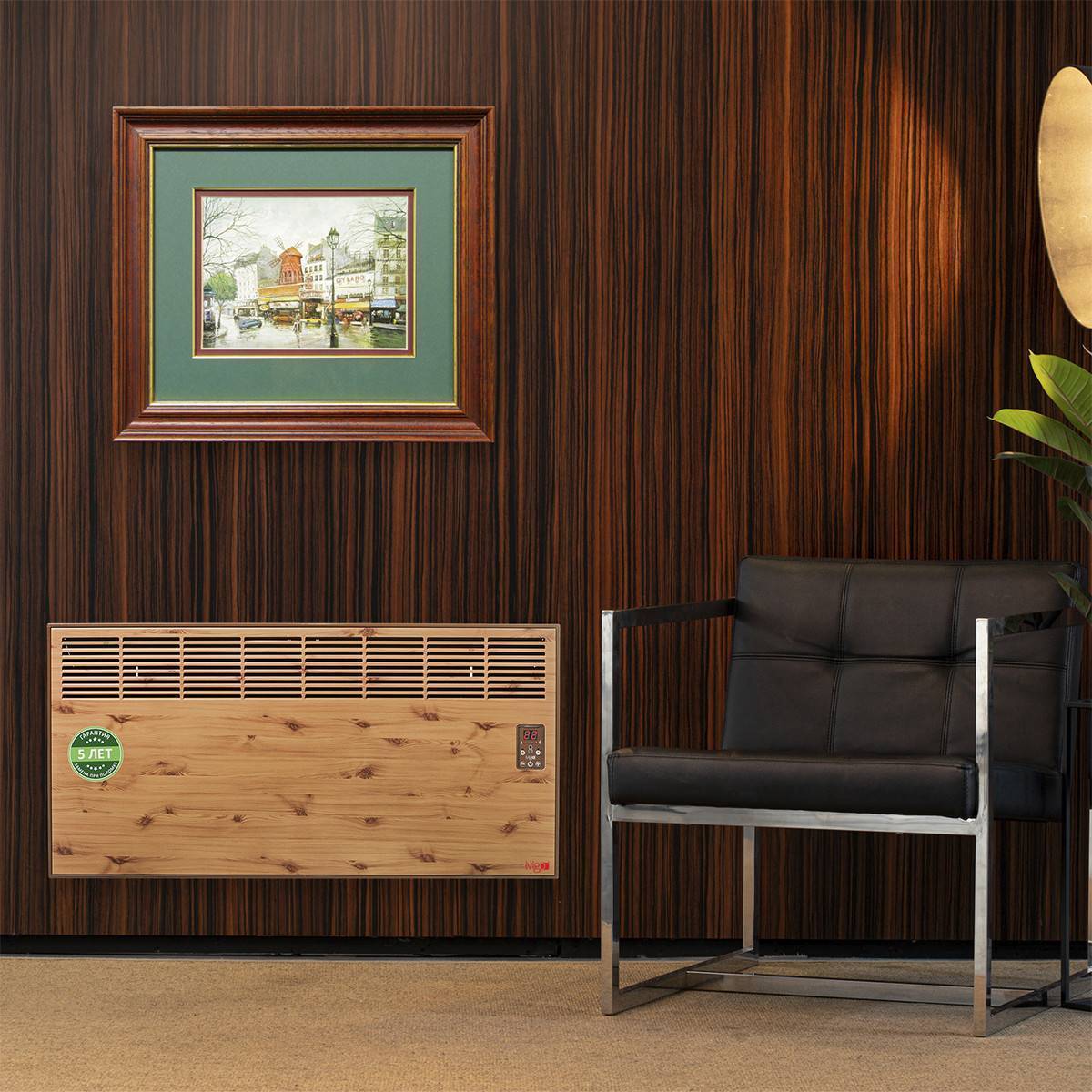 Конвектор электрический iVigo EPKE10 электронный термостат Вт Дерево EPKE10