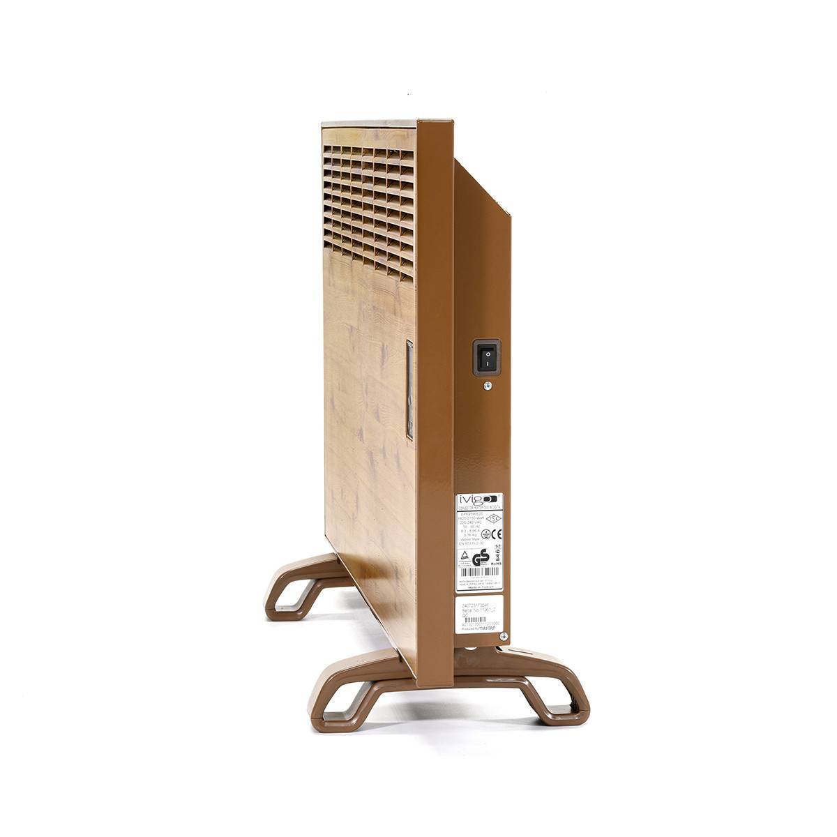 Конвектор электрический iVigo EPKE10 электронный термостат Вт Дерево EPKE10