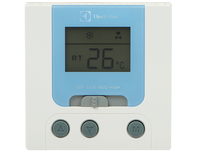 Пульт управления для фанкойлов Electrolux ERC-14 проводной для 4-трубных систем ERC-14