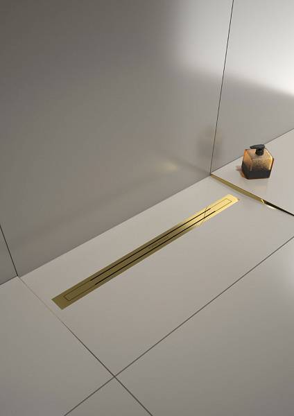 Душевой лоток Boheme 80 см золото 983-80-G