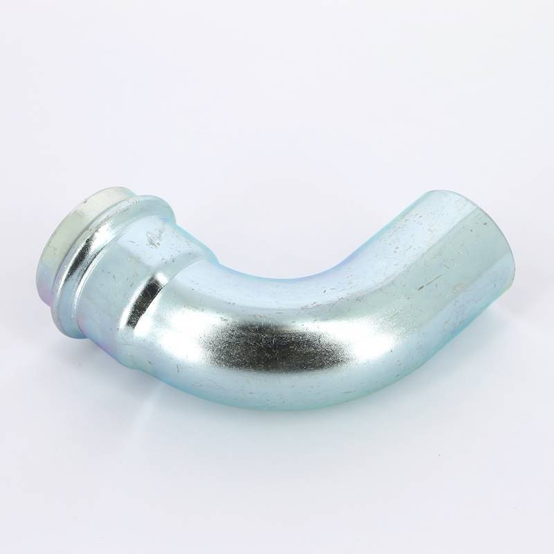 Угол-вставка 90° пресс Viega Prestabo оцинкованная сталь 42 мм 558246