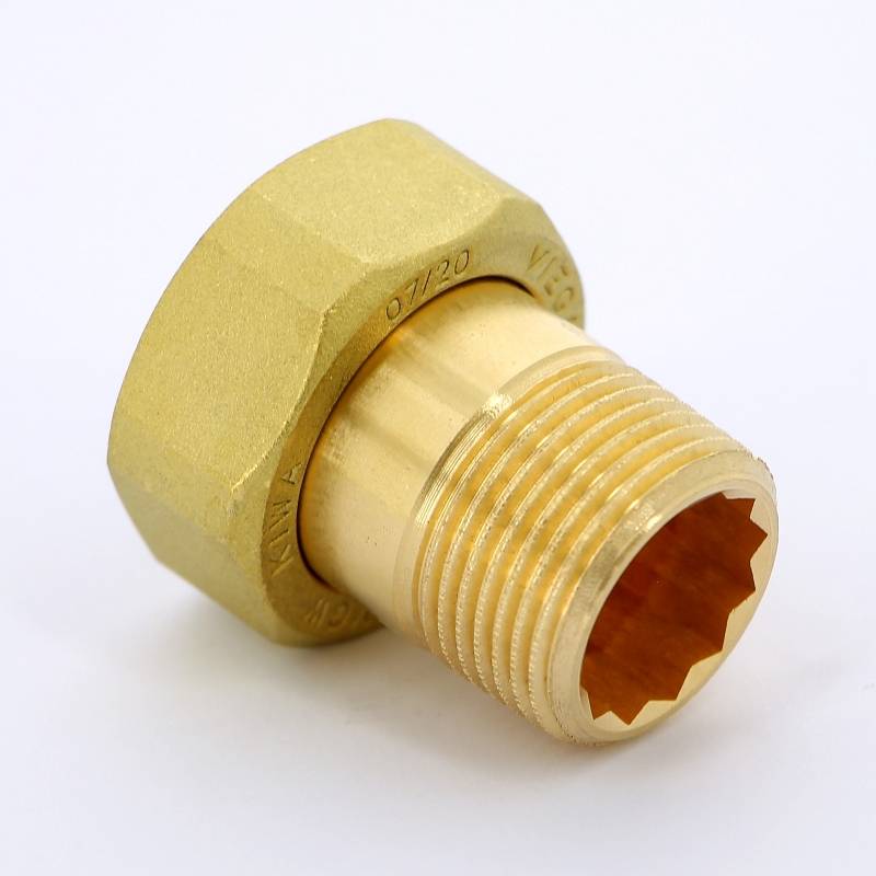 Соединение с накидной гайкой Viega 3/4 НВ бронза 320249