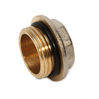 Пробка для коллектора Giacomini R585CS 3/4 НР с уплотнением R592DX054