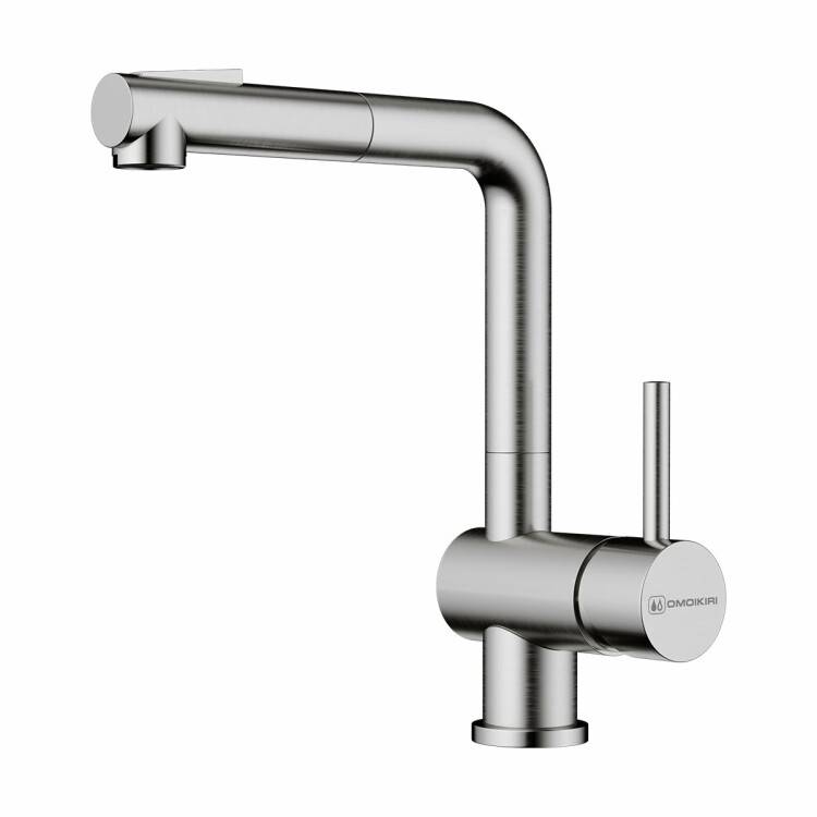 Смеситель для кухни OMOIKIRI Tanigawa-SB нержавеющая сталь 4994457