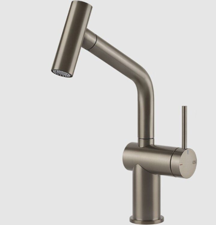 Смеситель для кухни Gessi Inedito однорычажный Finox Brushed Nickel 60425149
