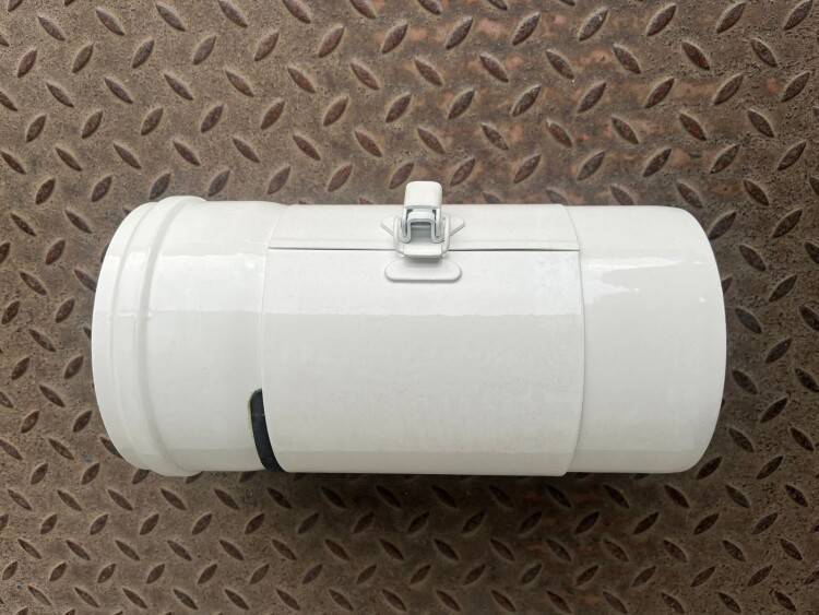 Участок дымовой трубы прямой Wolf 80/125 мм 2600510