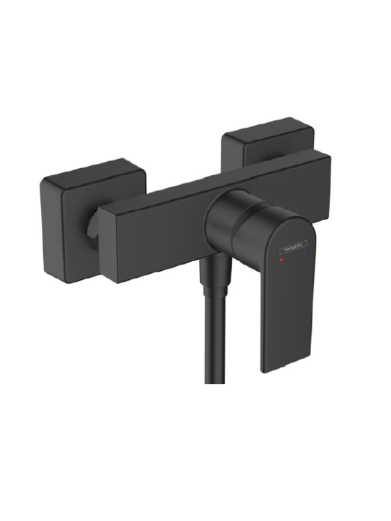 Смеситель для душа Hansgrohe Vernis Shape скрытого монтажа черный матовый 71650670