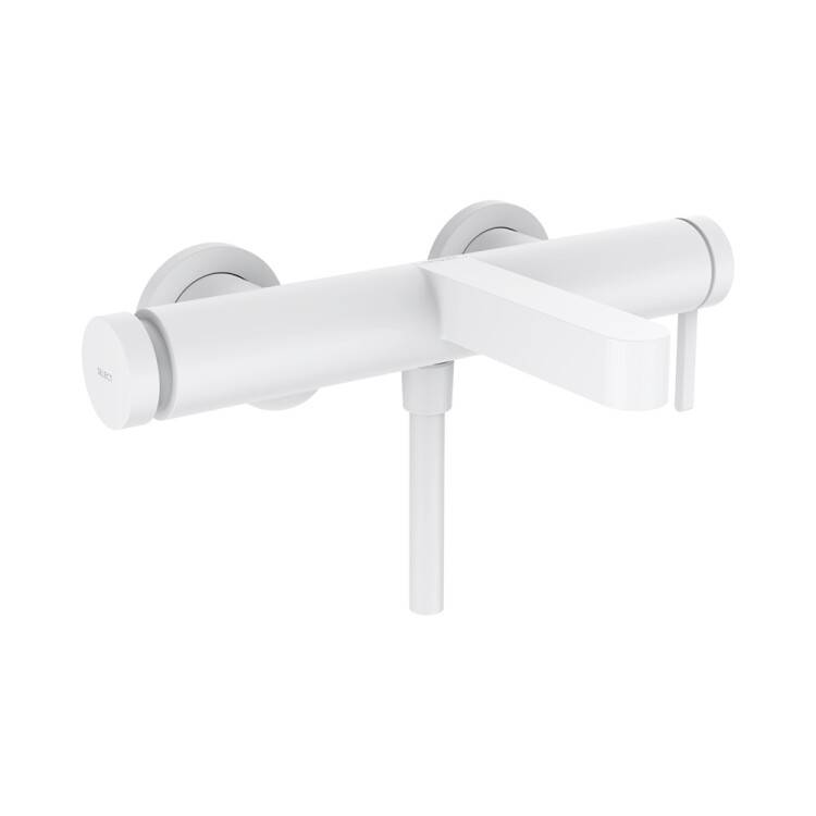 Смеситель для ванны и душа Hansgrohe Finoris белый матовый 76420700