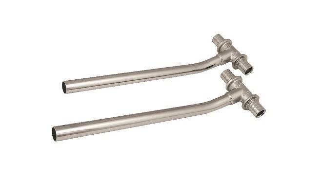 Трубка Т-образная REHAU RAUTITAN 25/20 мм 250 мм медь 12663721001