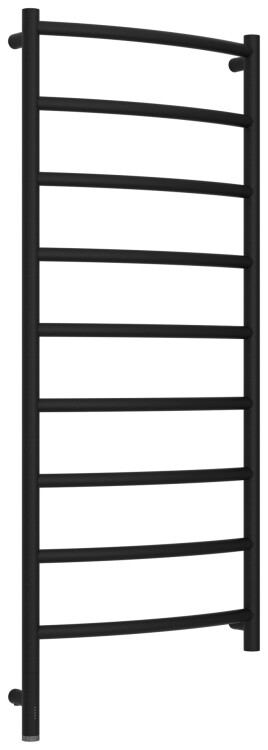 Полотенцесушитель электрический Сунержа Галант 3.1 1323x532 мм МЭМ нижнее слева темный титан муар HOG1560001250