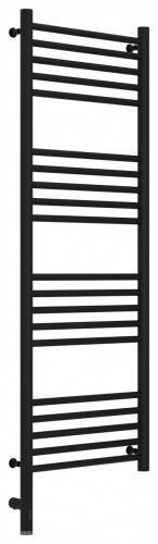 Полотенцесушитель электрический Сунержа Богема 3.0 400x1200 мм ТЭН слева черный матовый 3158041240