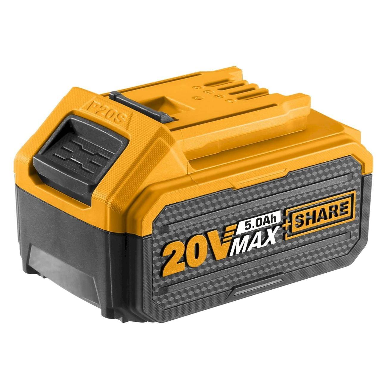 Аккумулятор Li-ion INGCO P20S FBLI 20 В 5.0 Ач FBLI