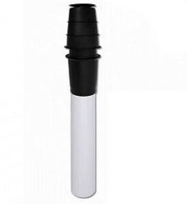 Проход через крышу Viessmann LAS 80/125 мм черный 7373271