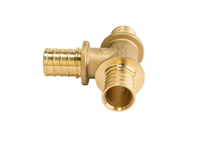 Тройник редукционный Högert Technik Monolit латунь 25х16х16 мм EFA31251616B