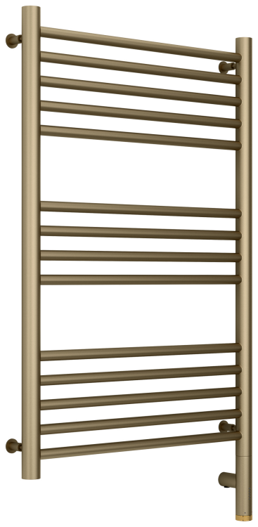 Полотенцесушитель электрический Сунержа Богема 3.0 800x500 мм МЭМ нижнее правое золотой шёлк 3258058050