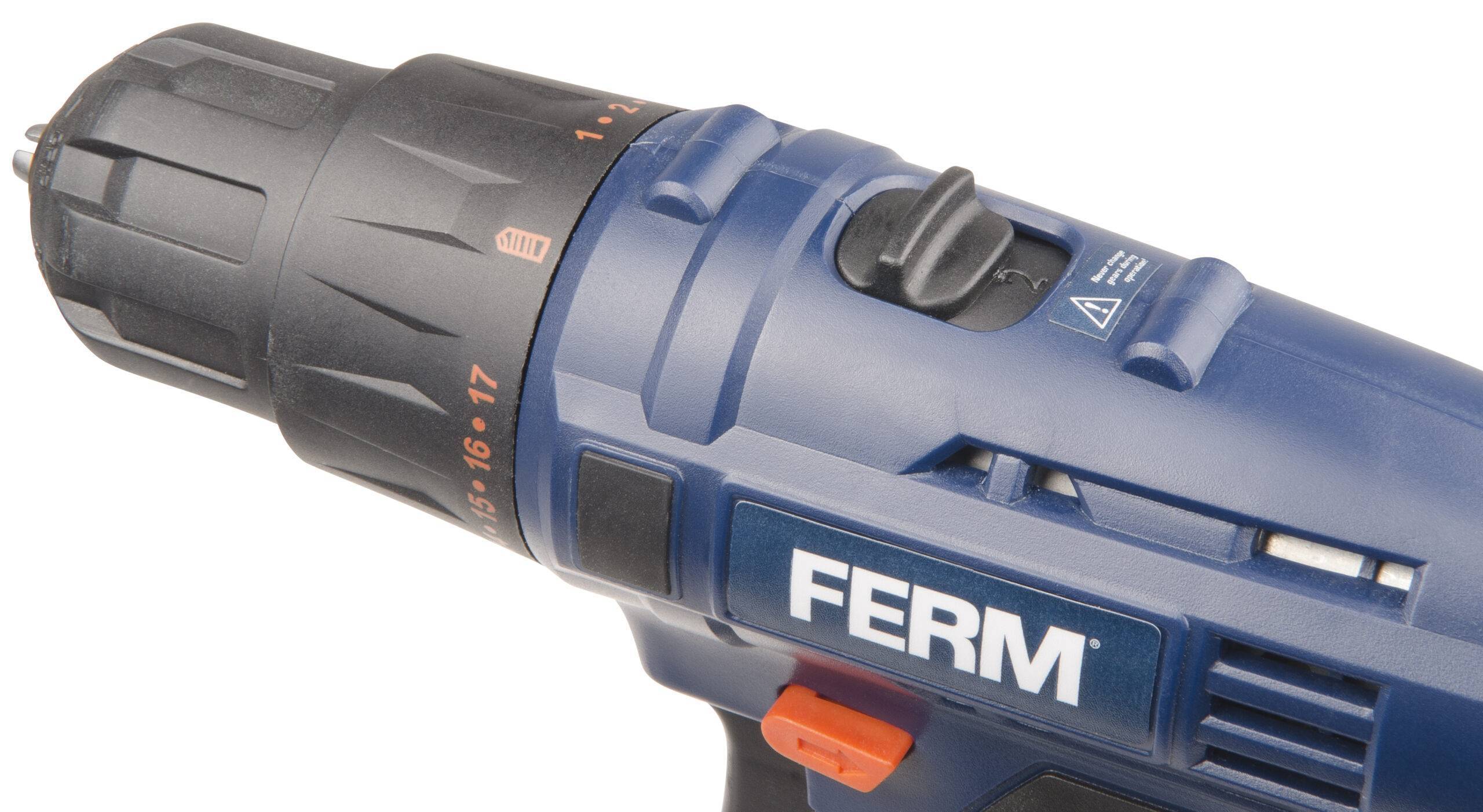 Дрель-шуруповерт аккумуляторная Ferm CDM 18 В CDM