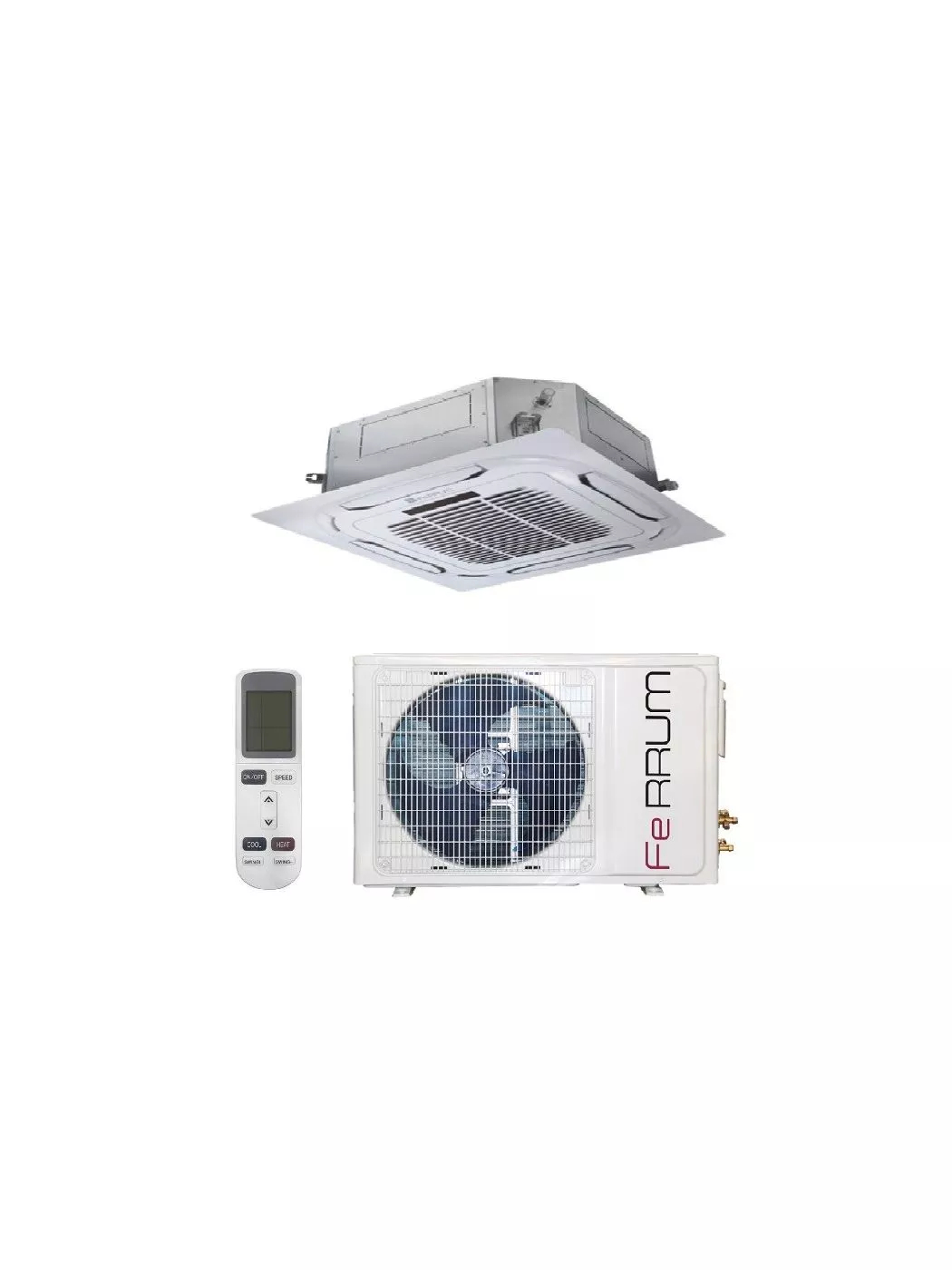 Кондиционер кассетный Ferrum LCAC12C1-A/LCAU12U1-A/SCP17A1