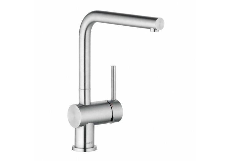 Смеситель для кухни Kludi L STEEL нержавеющая сталь 45803F877
