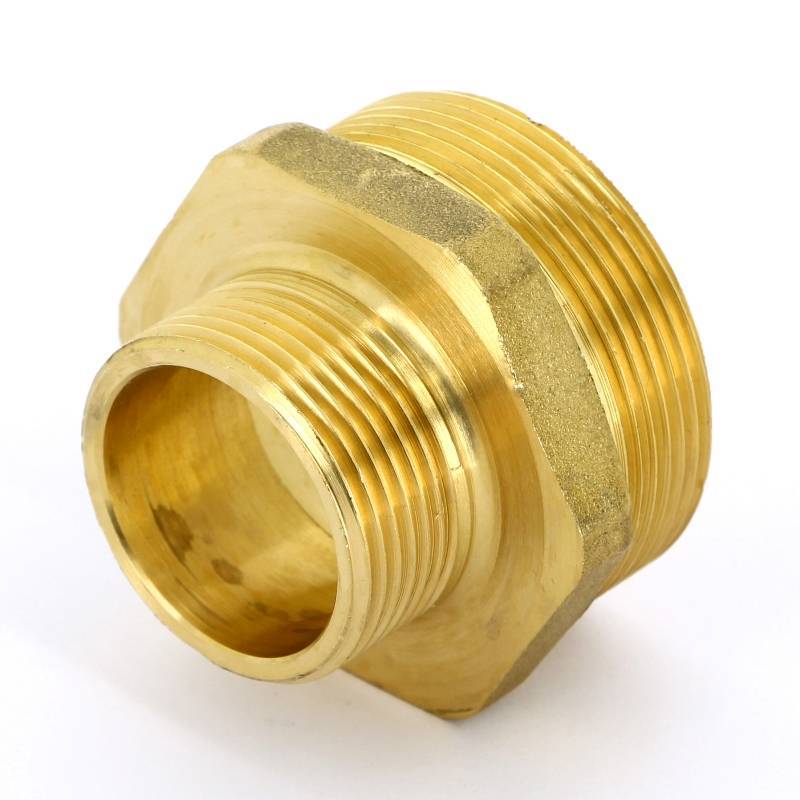 Ниппель редукционный Uni-Fitt 1 1/2x1 латунный 600G6400