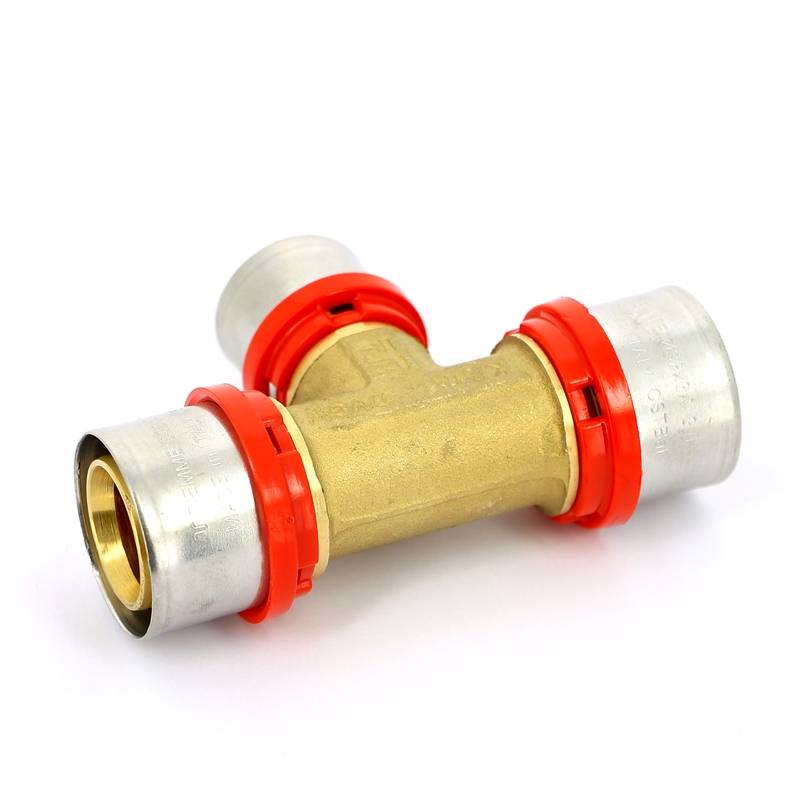 Тройник пресс Tiemme 32х26х32 мм 1650064