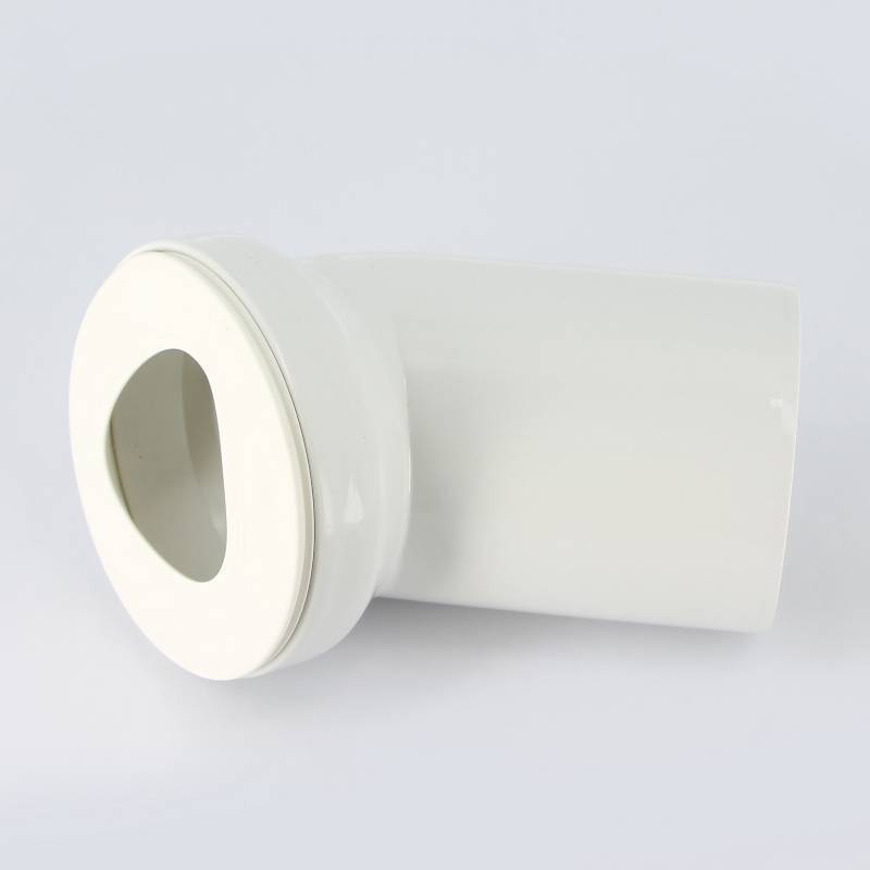 Отвод канализационный для унитаза REHAU RAUPIANO PLUS 110x45° 11216141001