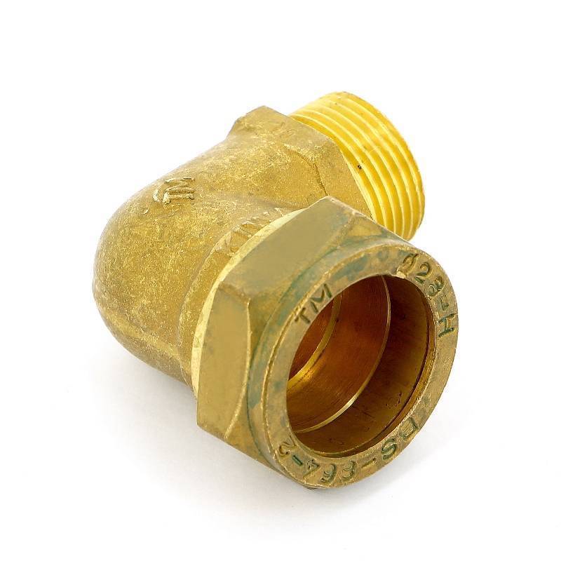 Угольник обжимной Tiemme 1104 28х1 наружная резьба 1100035