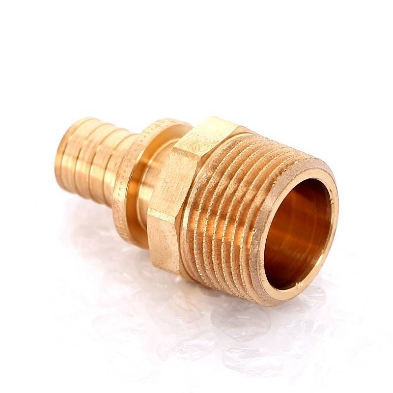 Муфта надвижная REHAU Rautitan RX 16х3/4 с наружной резьбой бронза 14563121001