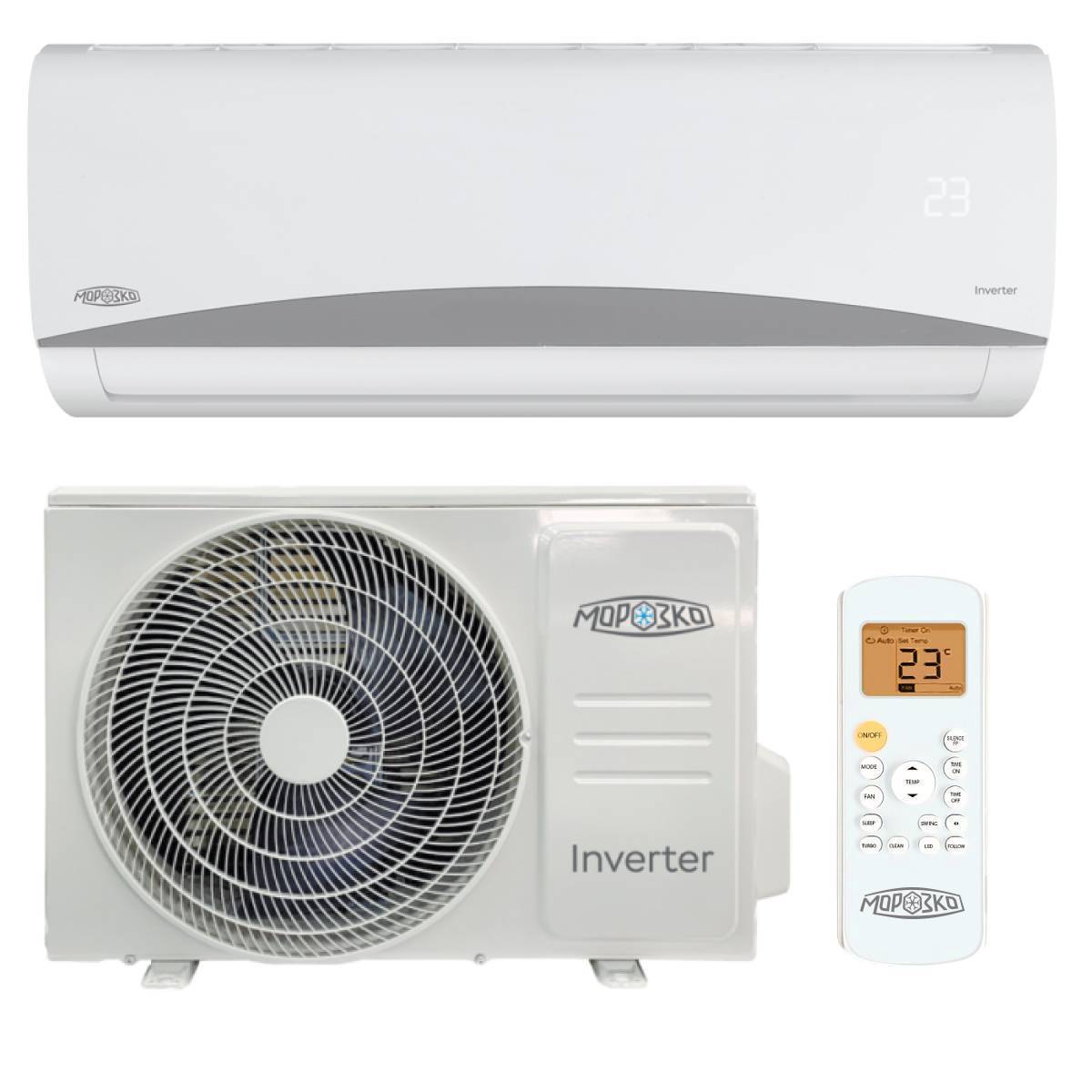 Сплит-система Морозко Байкал Inverter КНБИ-БКЛ09ОН инверторная комплект КНБИ-БКЛ09ОН