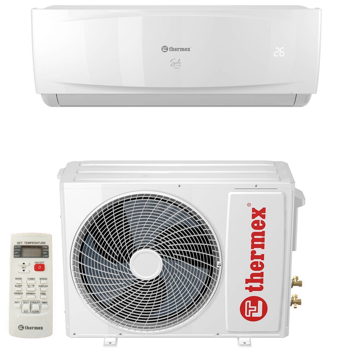 Кондиционер сплит-система Thermex Sesto 24 инверторный 17598
