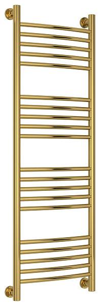 Полотенцесушитель водяной Сунержа Богема+ с 1 полкой 400x1200 мм золото 03-0221-1240